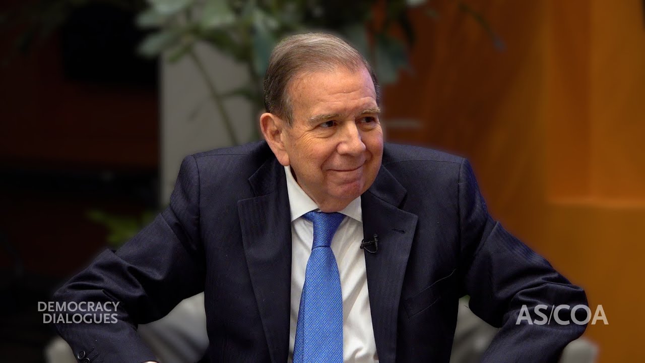Democracy Dialogues: Edmundo González on Venezuela's Next Steps