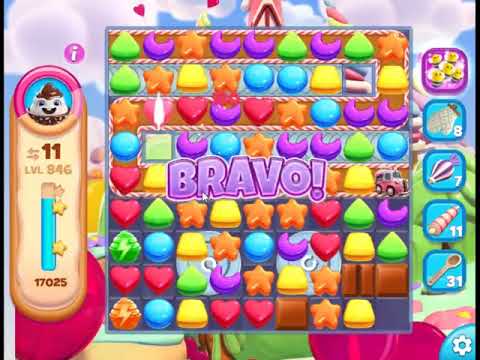 Cookie Jam Blast Level 846 - NO BOOSTERS 🍪 | SKILLGAMING ✔️