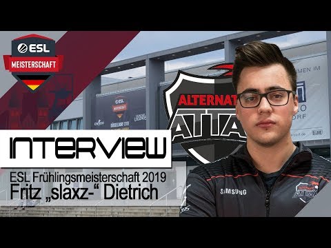 Attax - "slaxz-" im Interview ★ ESL-Meisterschaft 2019 ★ Interview ★ [HD] ★ German | Deutsch