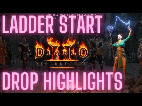BUDGET SORCERESS RULEZ - INSANE LADDER START SEASON 2 - DIABLO 2 RESURRECTED 2022