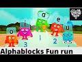 ALPHABLOCKS RACE FUN RUN Cbeebies Go Explore App FULL GAMES
