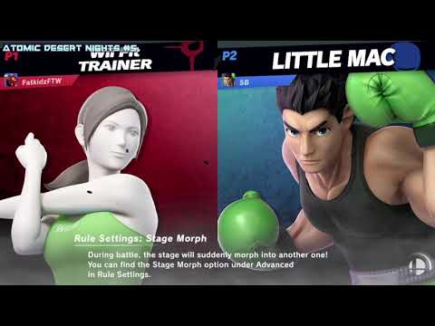 ADN 5 - Fatkid (Wii Fit Trainer) vs Superbottle (Little Mac, Palutena) Grand Finals