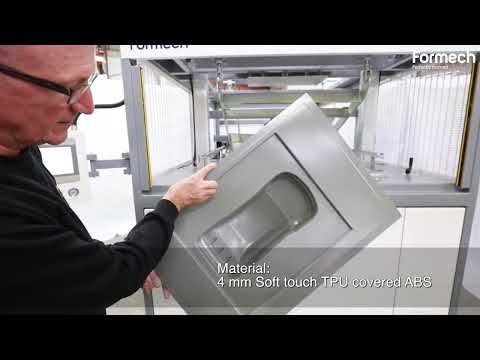 Formech HD1000 T with twin heater  Auto vacuum forming machine
