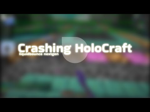 Shocking HACKER crashes HoloCraft.xyz | Liquidbounce NextGen