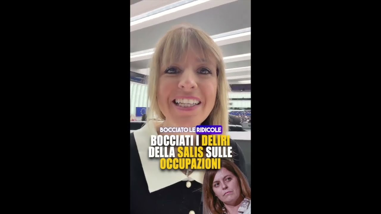 SARDONE: "SALIS PALADINA DELLE OCCUPAZIONI ABUSIVE: IL PARLAMENTO RESPINGE I SUOI EMENDAMENTI"