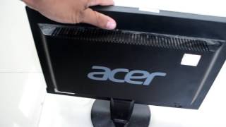 Video thumbnail for Acer Monitor  P166HQL VS Acer Monitor X163WL by Techno support