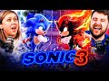 SONIC THE HEDGEHOG 3 2024 Movie REACTION SONIC VS SHADOW