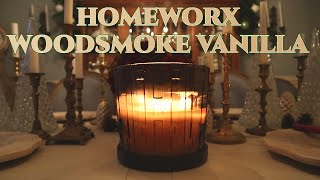 HomeWorx Woodsmoke Vanilla