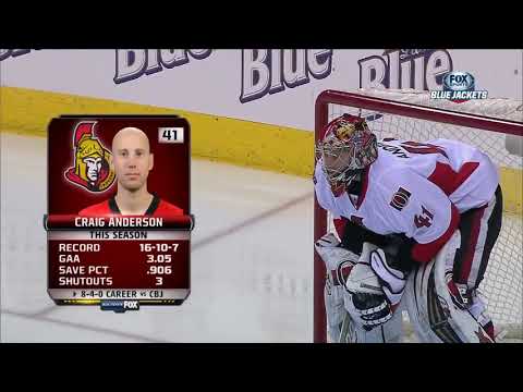 NHL   Jan.28/2014   Ottawa Senators - Columbus Blue Jackets (FS Ohio)
