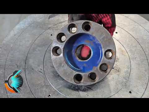 Laser Blasting Heavy Valves with an A-LUX 1000W-PW