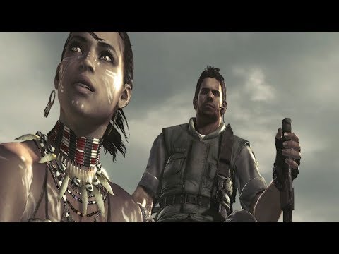 Resident Evil 5 Professional Handgun Only Walkthrough Part 6 - Chapter 3-1: The Wetlands