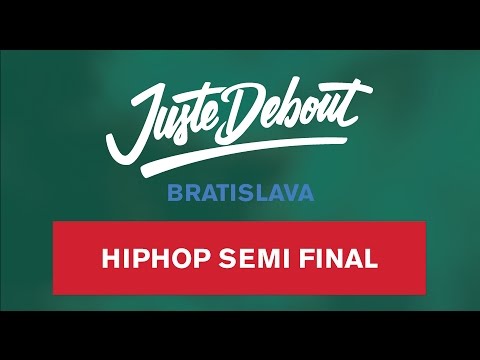 Juste Debout Bratislava 2017 - HipHop Semi Final - Nastya & Andrey Stylez x Marow & Enrythm