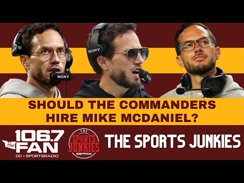 Mike McDaniel To The Commanders? | Sports Junkies