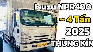 Isuzu NPR400 2025 Thùng Kín | Giá xe Isuzu NPR400 2025 Thùng Kín | Thông số Isuzu NPR400 2025