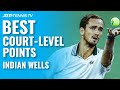 Best Court-Level Points From Indian Wells 2021!