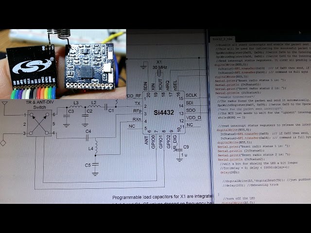 Wireless Module P45 Pyromate Wireless Modules - SI4432 Wireless Module With Antenna Trader ...