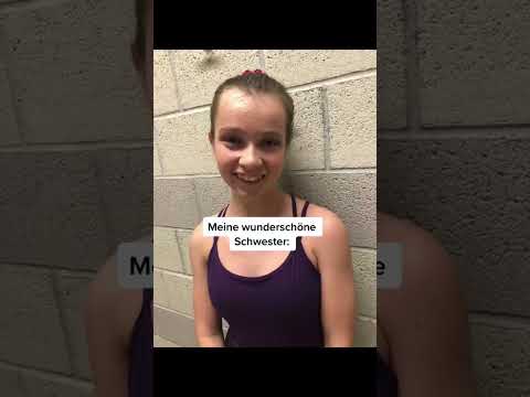 Ich sehe aus wie meine Schwester ? 😱❤️ @julesboringlife2488 #shorts