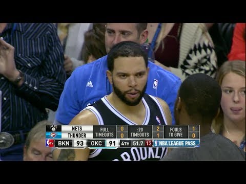 Deron Williams Full Highlights at Thunder (2014.01.02) - 29 Pts