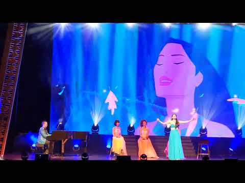Arielle Jacobs performs "Colors of the Wind" at Disney Princess - The Concert