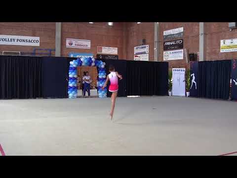 Eleonora Matteini corpo libero TROFEO GIULIA CIGNONI 2018