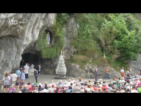 Chapelet du 25 juillet 2024 à Lourdes