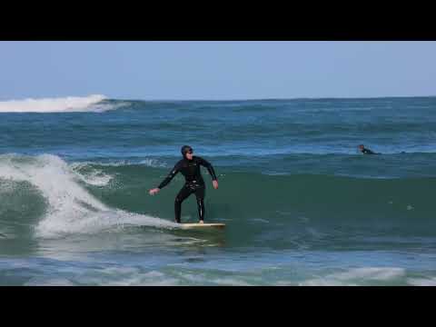 Winter Surfing at Lyall Bay Wellington