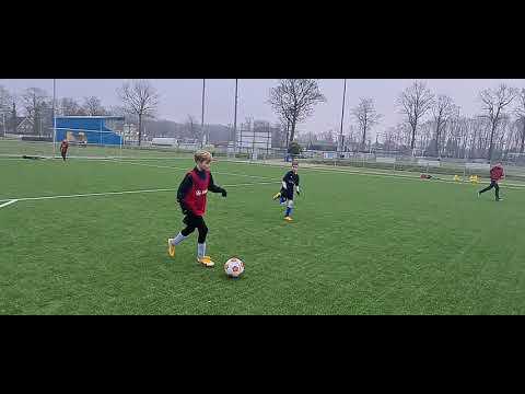 Finale JO10/JO11 CL Real Madrid - PSG zaterdag 6 Feb 2021 1e helft