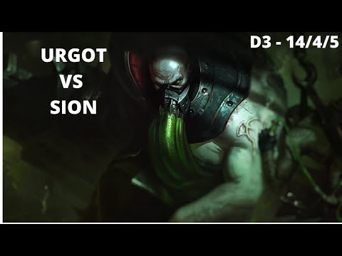 URGOT VS SION League of Legends gameplay | Season 11