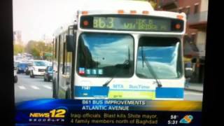 IMPROVING SERVICE ON THE B61 ROUTE BFURY CAME OUT ON THE NE