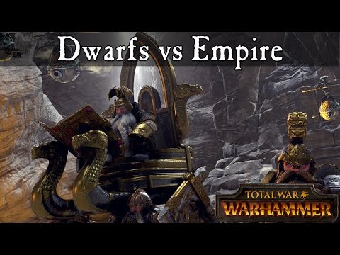 Beta Flash 98 Achilles vs Houseplant - Empire vs Dwarfs - Total War Warhammer