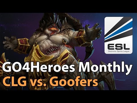 ► Heroes of the Storm Pro Play: CLG vs. The Goofers - GO4Heroes Monthly