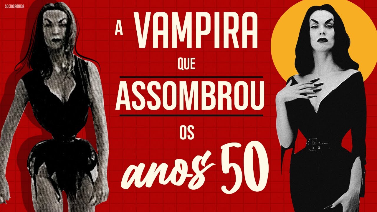 A FAMA, OS AMORES E O MISERÁVEL FIM DE MAILA NURMI, A VAMPIRA QUE ASSOMBROU OS EUA NOS ANOS 50!
