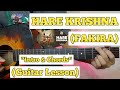 HARE KRISHNA - FAKIRA | GUITAR LESSON | INTRO & CHORDS | (Strumming)