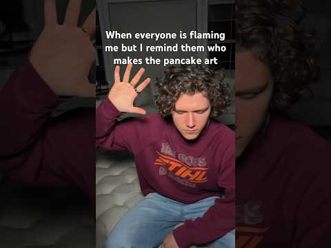 Undefeated in pancake art