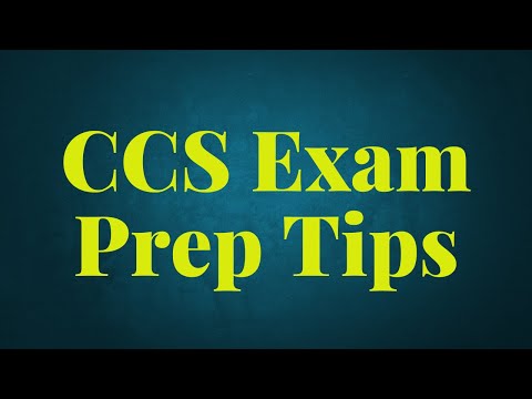 CCS | CERTIFIED CODING SPECIALIST | EXAM TIPS