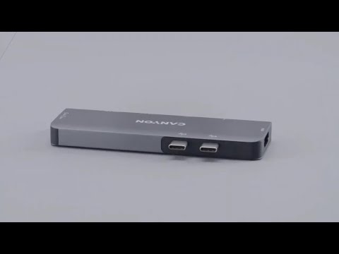 Canyon 7-in-1 Hub for a MacBook DS-5 video