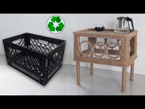 Awesome ! Super Recycling ideas from Old Milk Crates,...