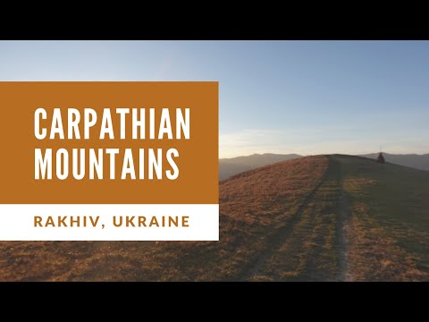Carpathians Ukraine - Road to Rakhiv