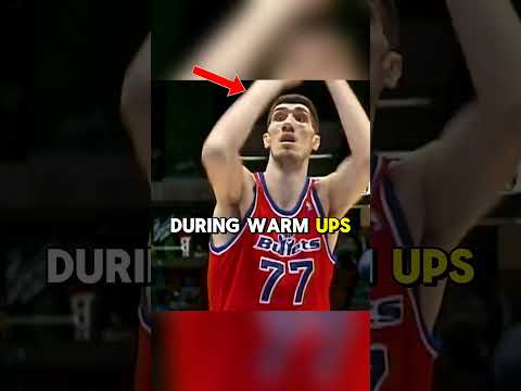 This NBA Player Could Dunk Without Jumping 😱 | Gheorghe Mureșan #nba #basketball