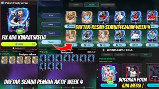 Download lagu HERE IS THE  LIST OF ALL PLAYERS FOR WEEK 4 OF FOOTYVERSE WITH MESSI IN THE LEAKED POTM &... mp3