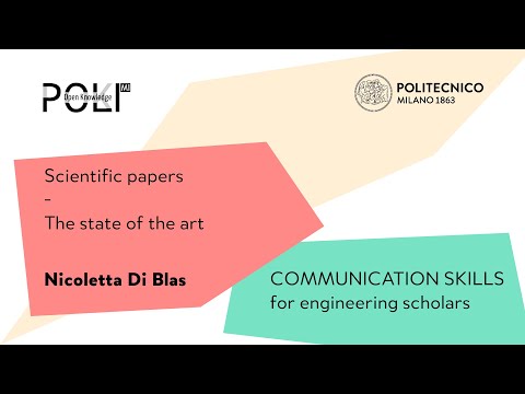 Scientific papers: the state of the art (Nicoletta Di Blas)