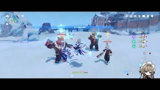 【原神】スネージナヤ突破素材集めルート Ver.7.0【UWQHD】