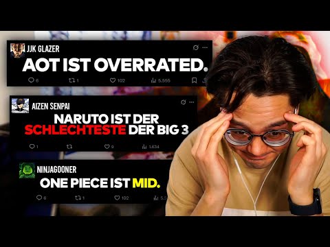 I'm going to rate 100 of your anime hot takes (You guys are crazy...)