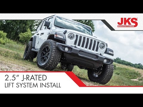 2.5" Lift Install | 2018+ Jeep Wrangler JL