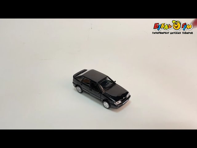 Машинка Lada-2114 SamaraТехнопарк металлическая инерционная с открывающимися дверьми  - видео