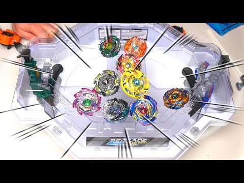 Beyblade Burst GOD BEY BATTLES in the Avatar Attack Stadium by Hasbro