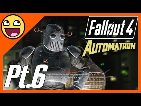Fallout 4 Automatron DLC Playthrough Part 6 - The Mechanist(Final)