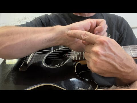 Lesson on Anchoring the Picking Hand