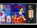 Pinocchio 1940 24th May 1995 UK VHS