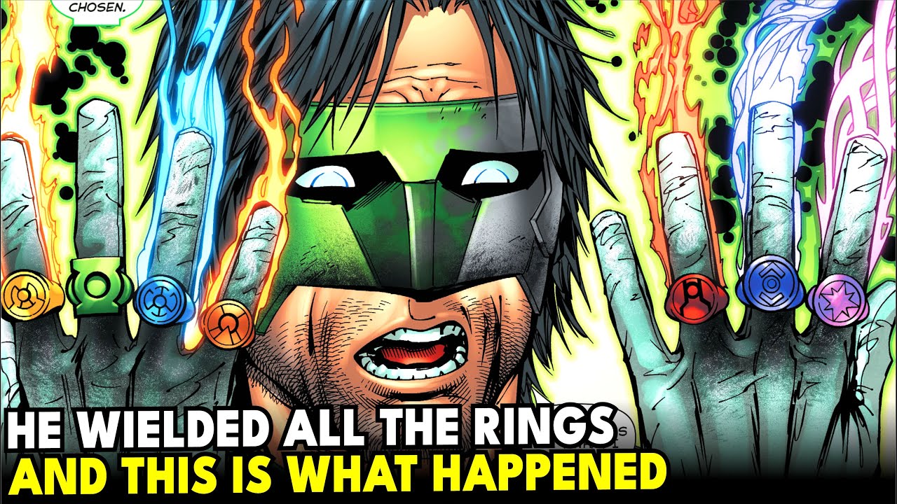 THE LANTERN WHO WIELDED EVERY POWER RING!